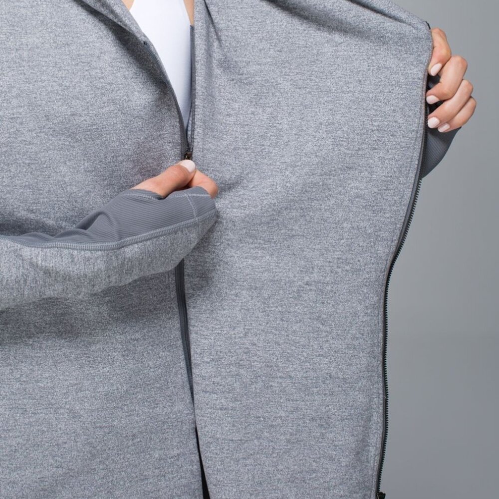 Lululemon Women's Bhakti Yoga Jacket - Grey - Picture 3 of 10